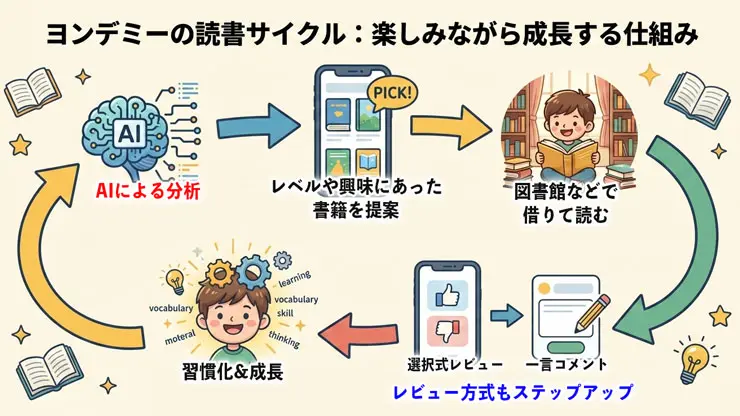 ヨンデミーの読書サイクル